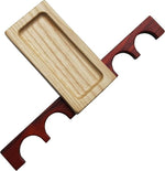 Portable Pool Stick & Chalk holder - Weighted 4-Cue Claw Holder for Billiard Table