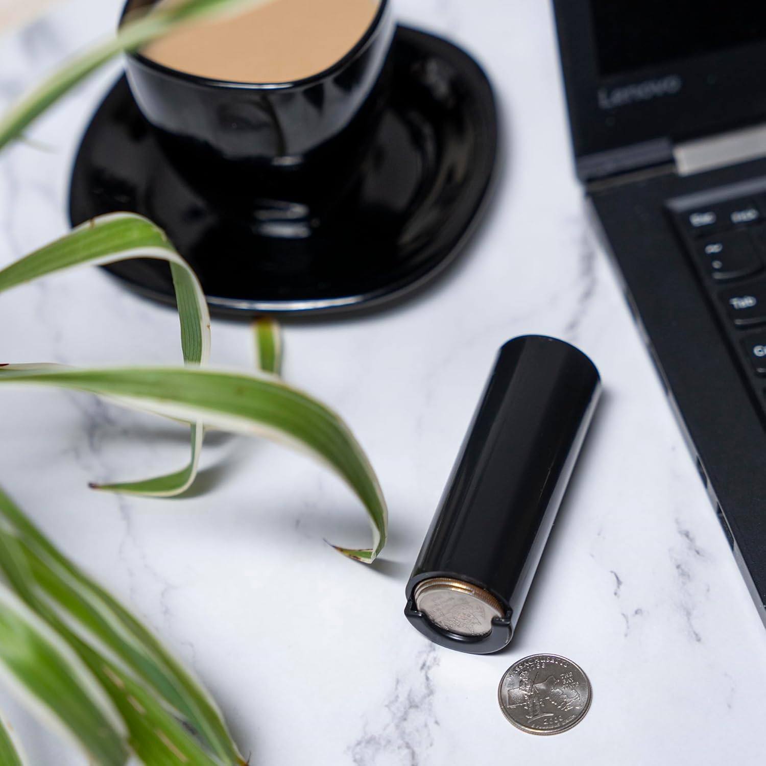 Coin Holder (Plastic - Black)