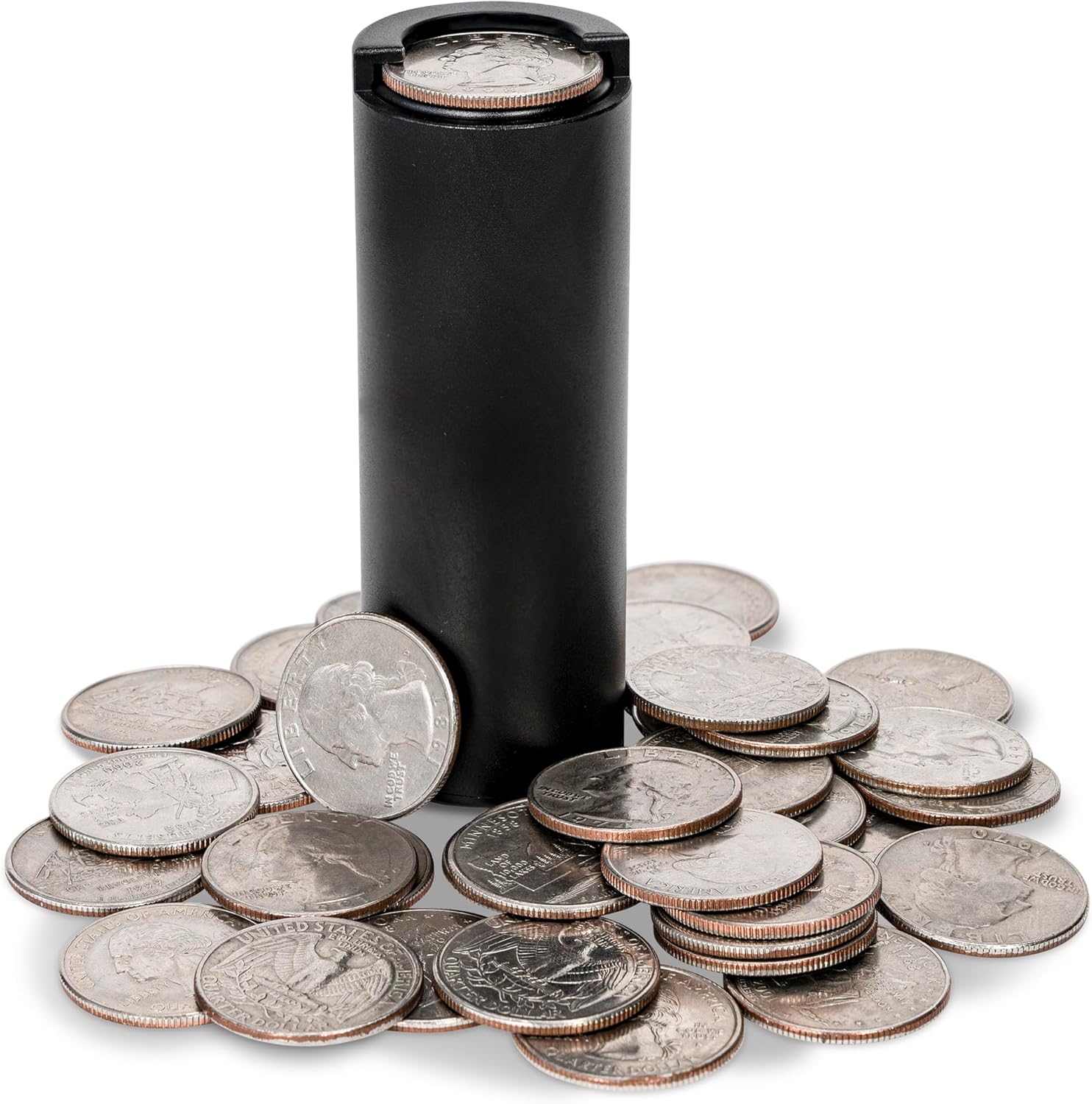Coin Holder (Plastic - Black)