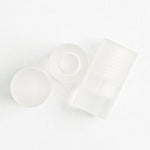Lex Ferrule Clear & Black Tapped