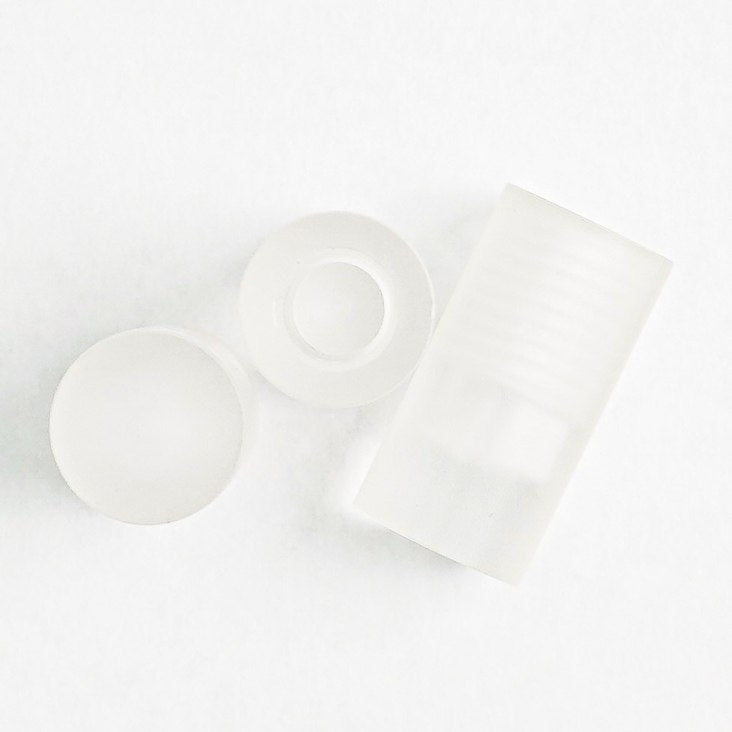 Lex Ferrule Clear & Black Tapped