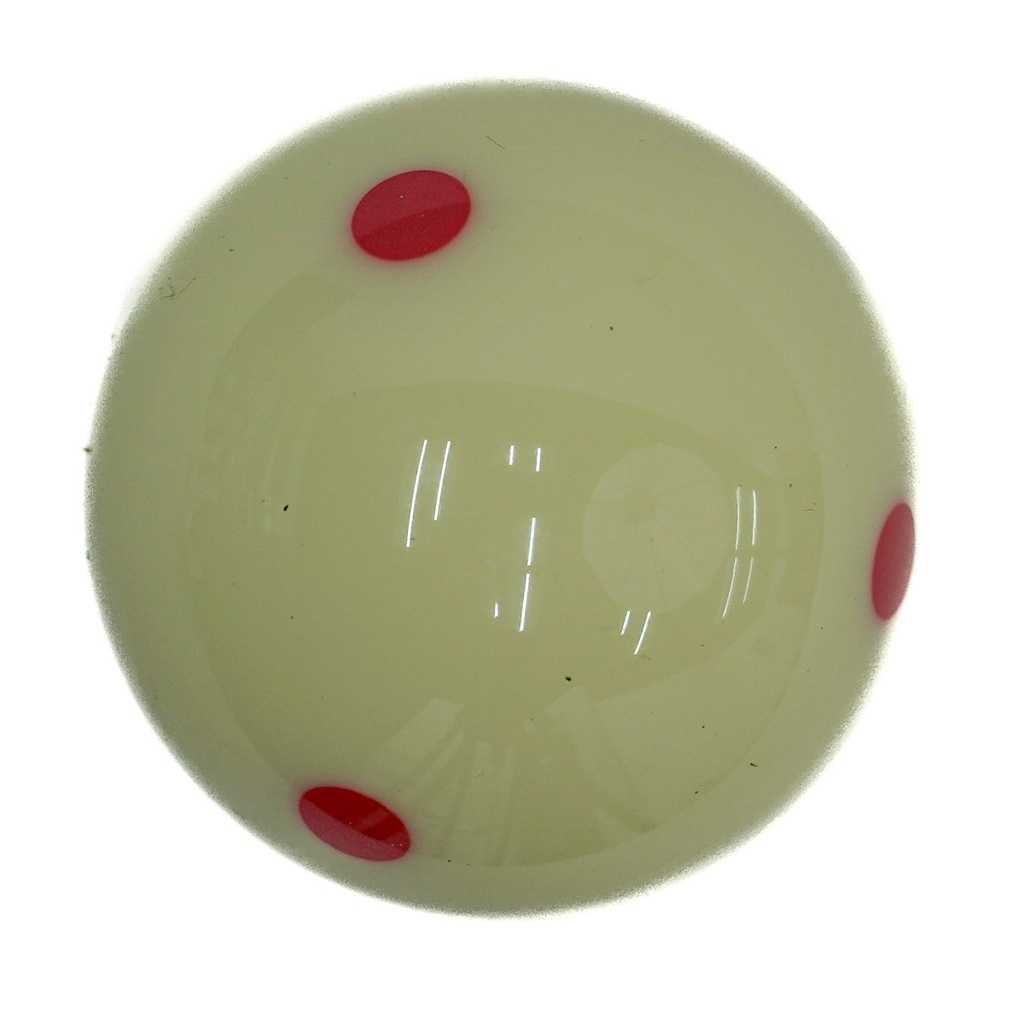 Pro Red Dot TV 'Measles' Cue Ball - 2 1/4"