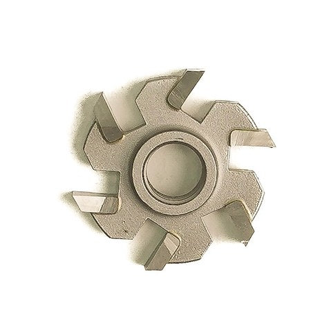 Small Custom 6 Flute Router Blade & Arbor