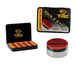 Tiger Eagle Eye Laminated Cue Tip - 14mm Medium