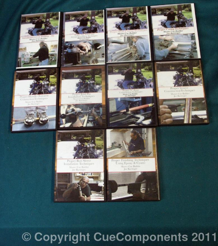 Barringer Cue Building DVD's