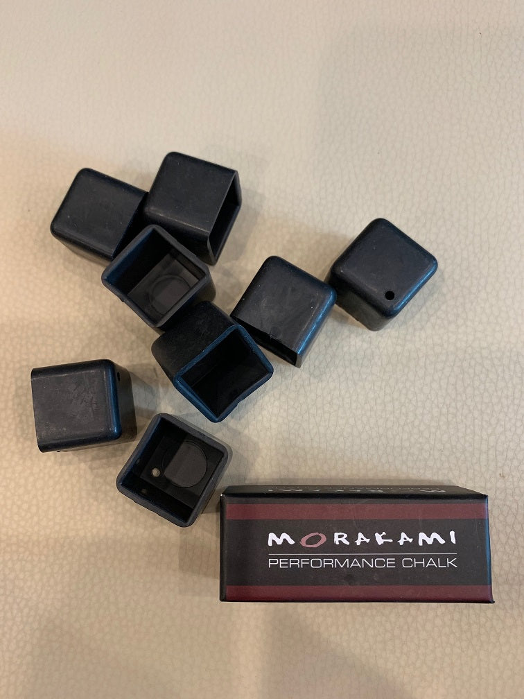 Black Vinyl Chalk Holder