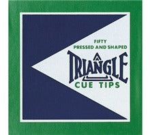 Triangle Pool Cue Tips