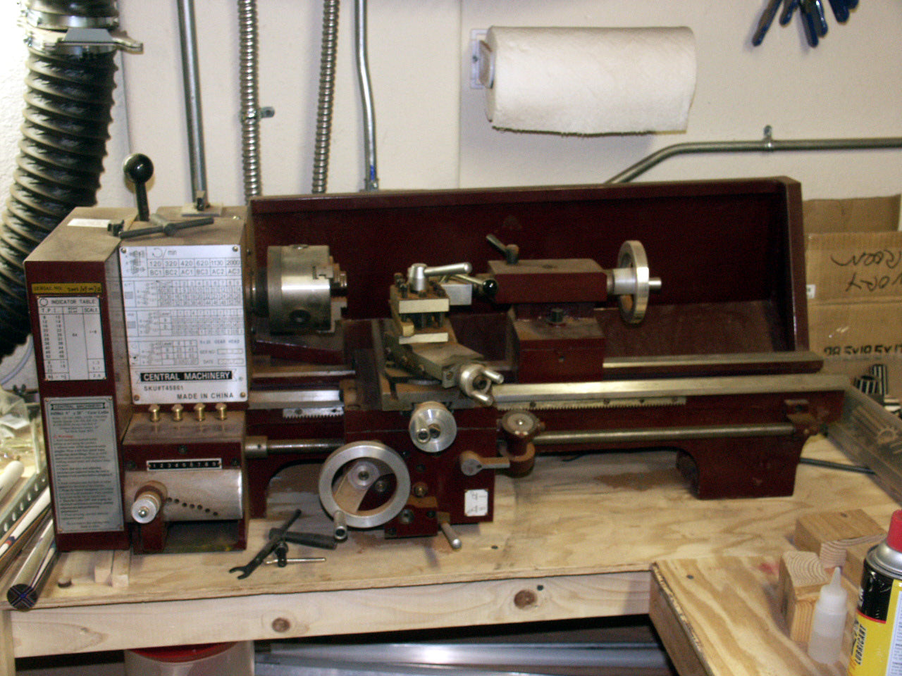 9" X 20" Lathe SOLD!!!