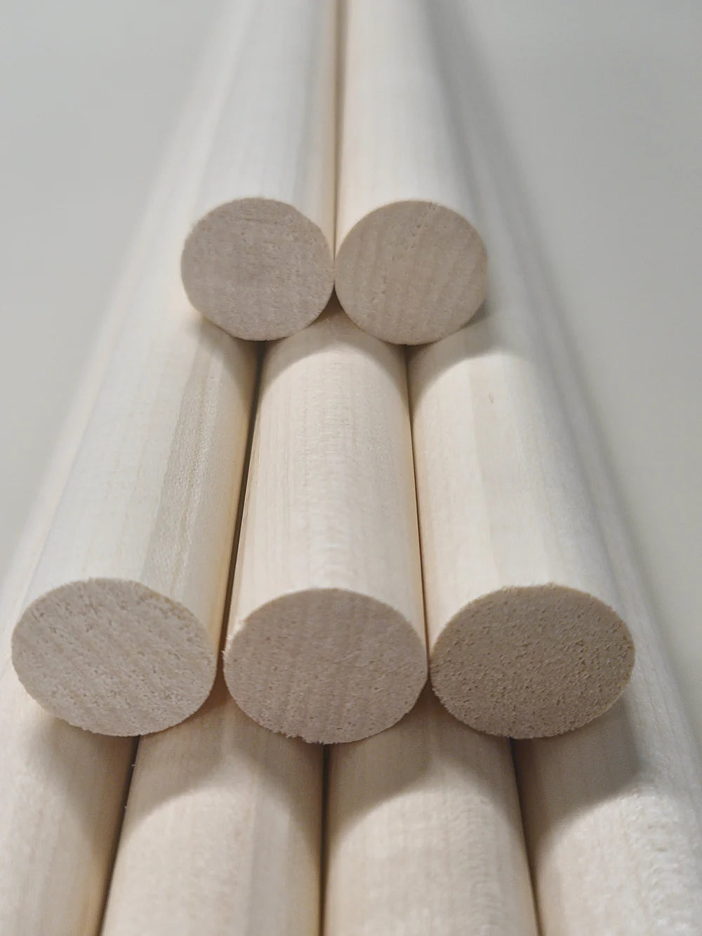 Champeau VacuBright™ Shaft Dowels - Maple  30" in Length A grade