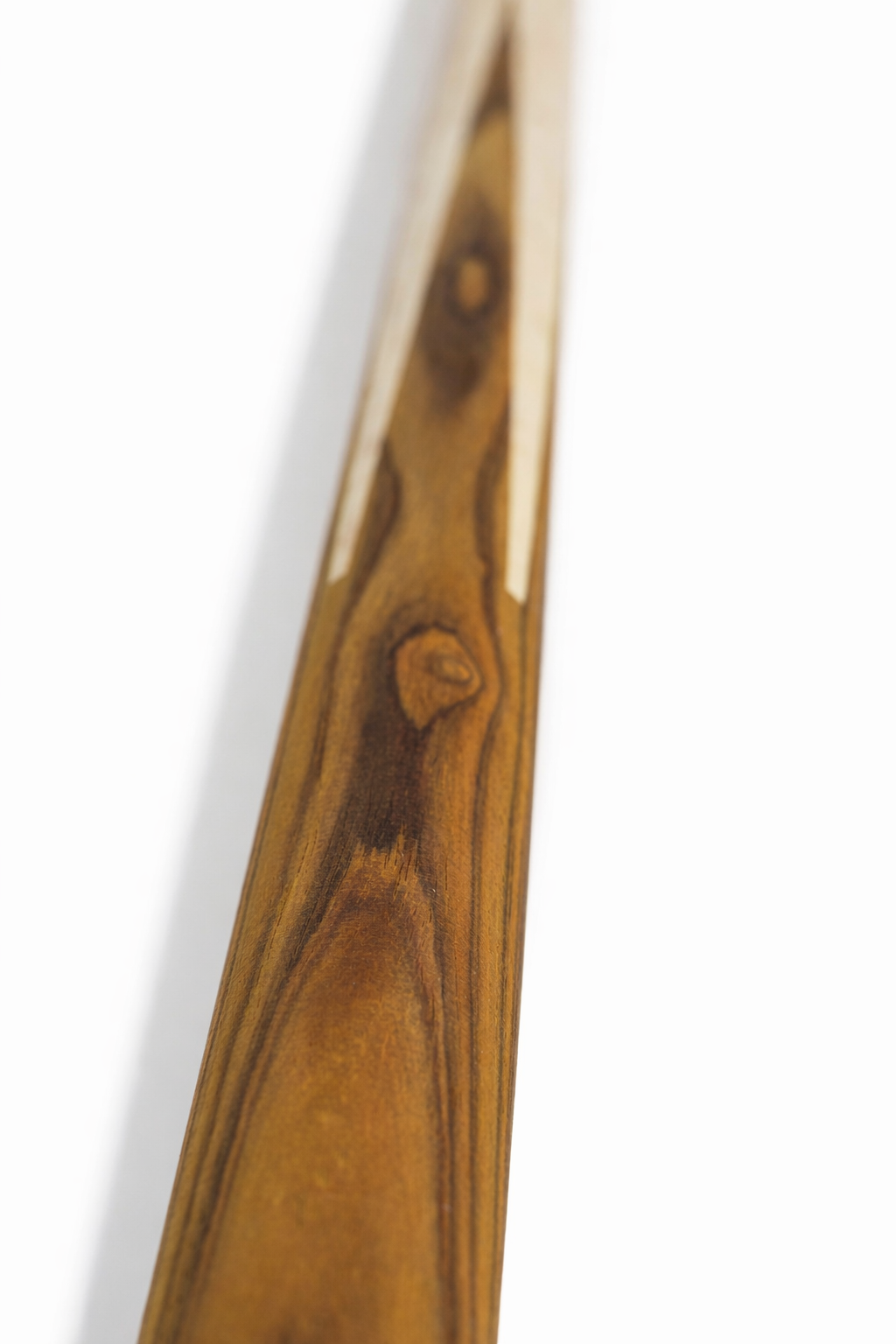 Cocobolo & Birdseye Maple 4-Prong Full Spliced Butt Blank