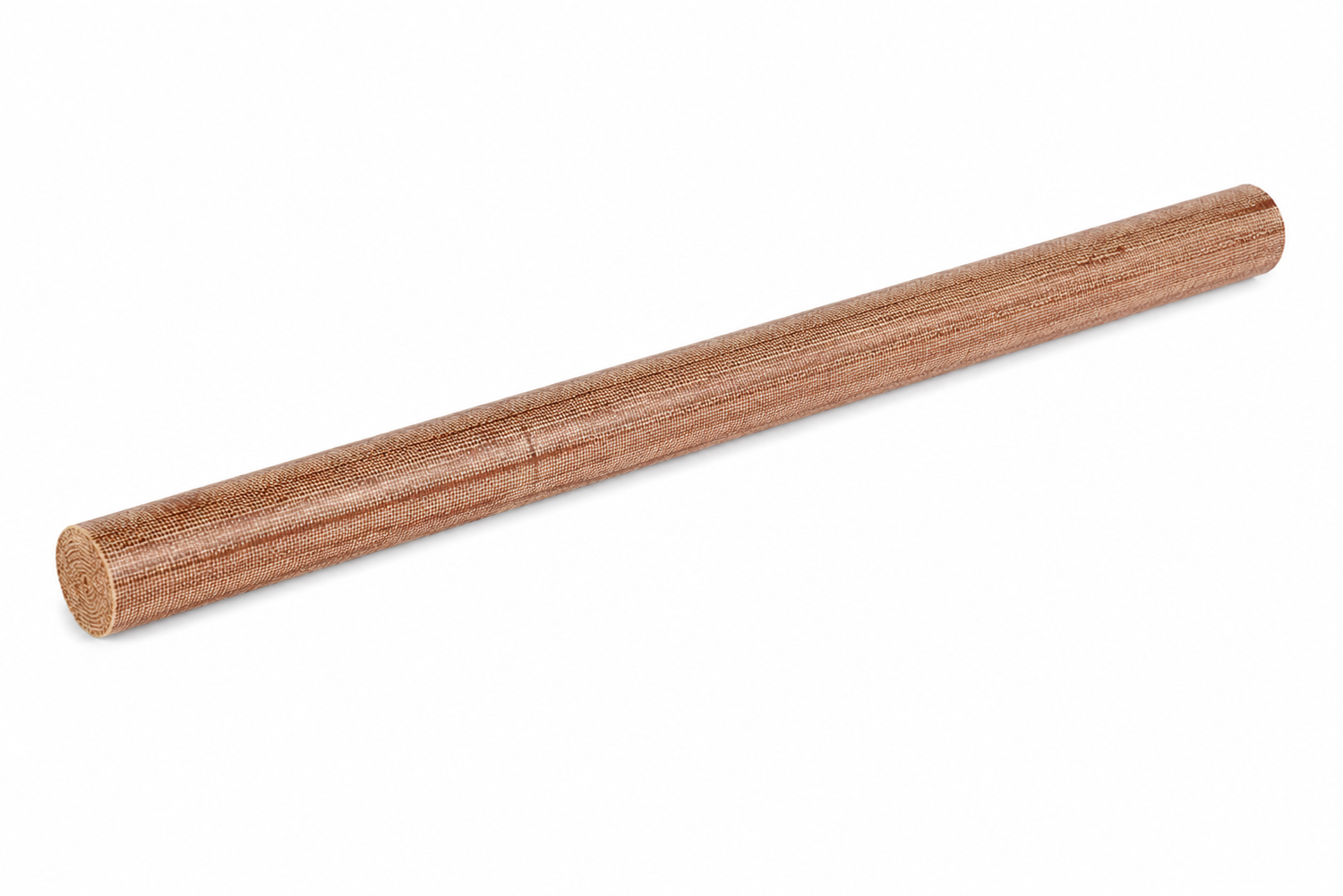 Black & Natural Canvas Ferrules Solid Rod - 0.562″ X 12"