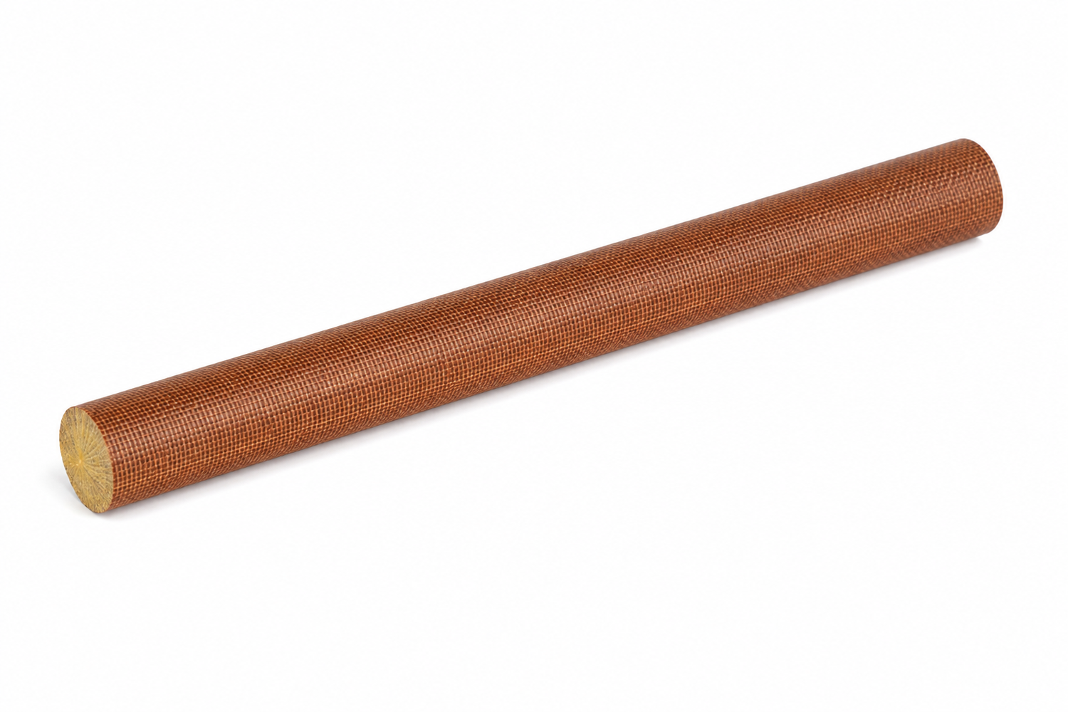 Black & Natural Linen Ferrules Solid Rod- 0.562″ X 12"