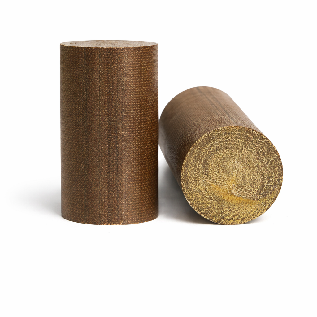 Black & Natural Linen Ferrules Solid