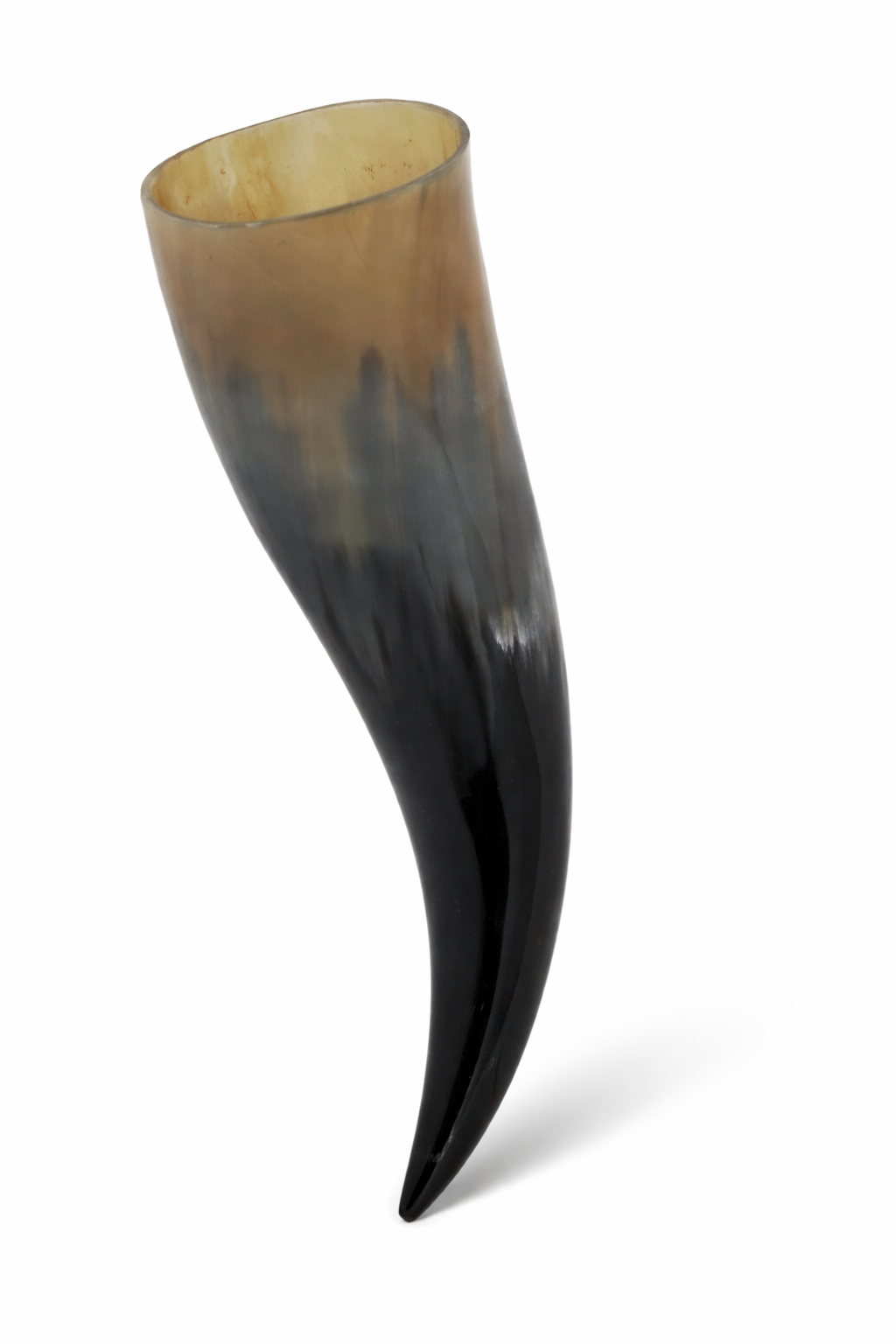 Handcrafted Real Buffalo Drinking Horn – Natural Polished Finish