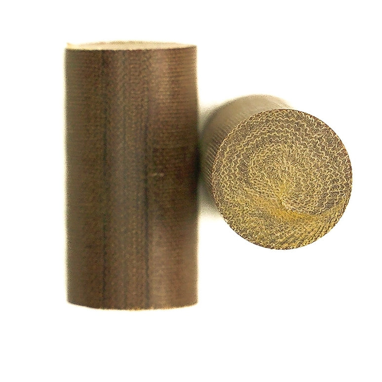 Black & Natural Linen Ferrules Solid