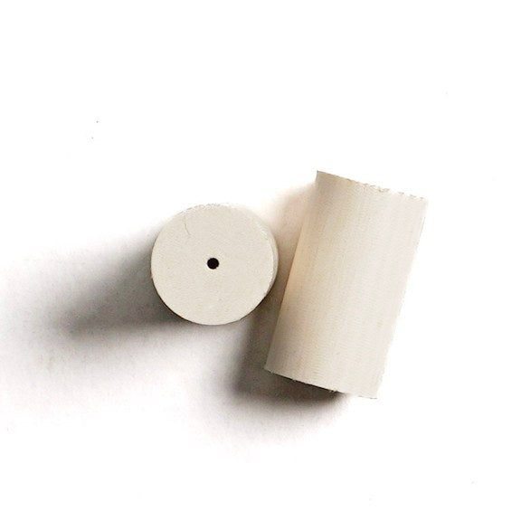 Ivory Colored Threaded Ferrules