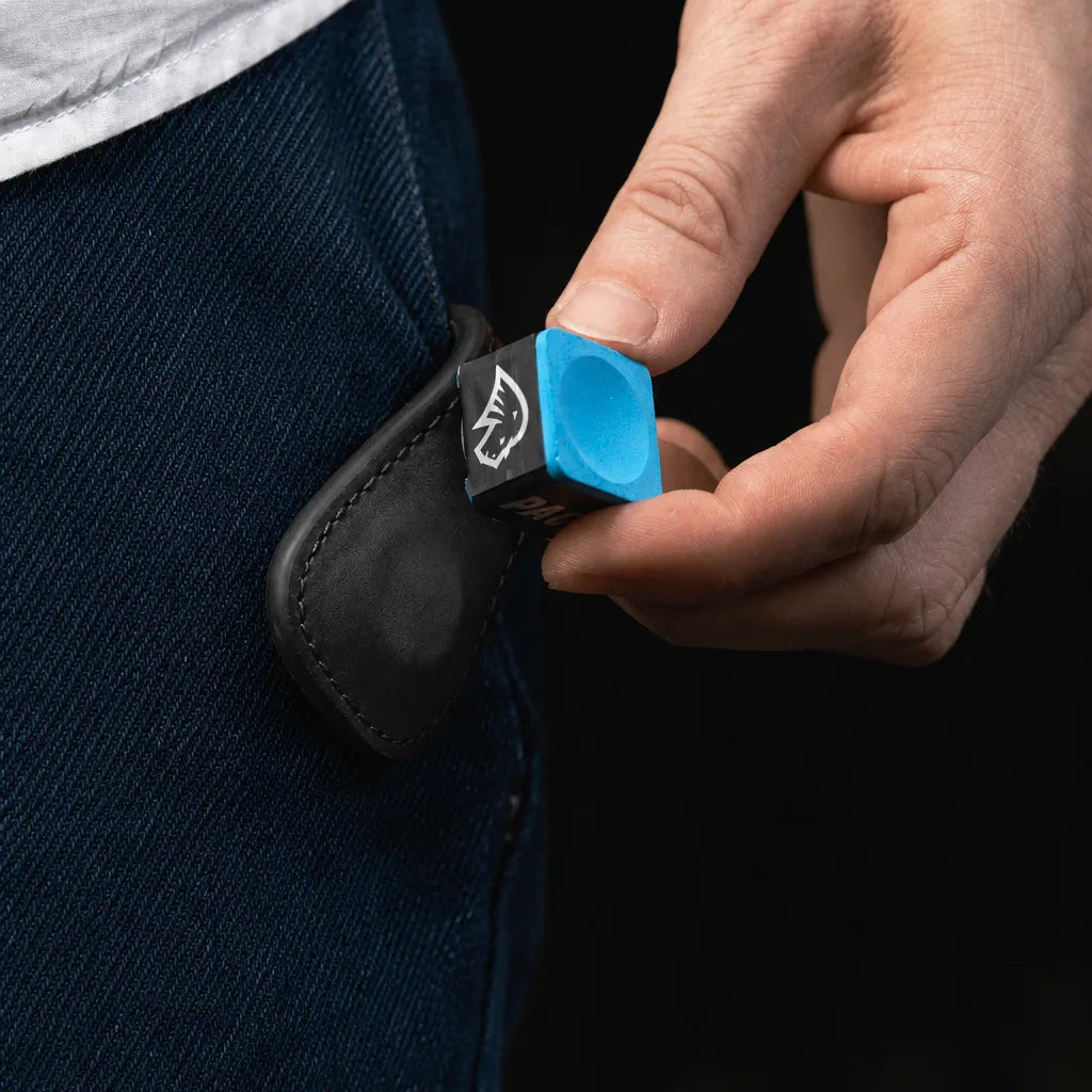 Pagulayan Leather Magnetic Chalk Holder Kit
