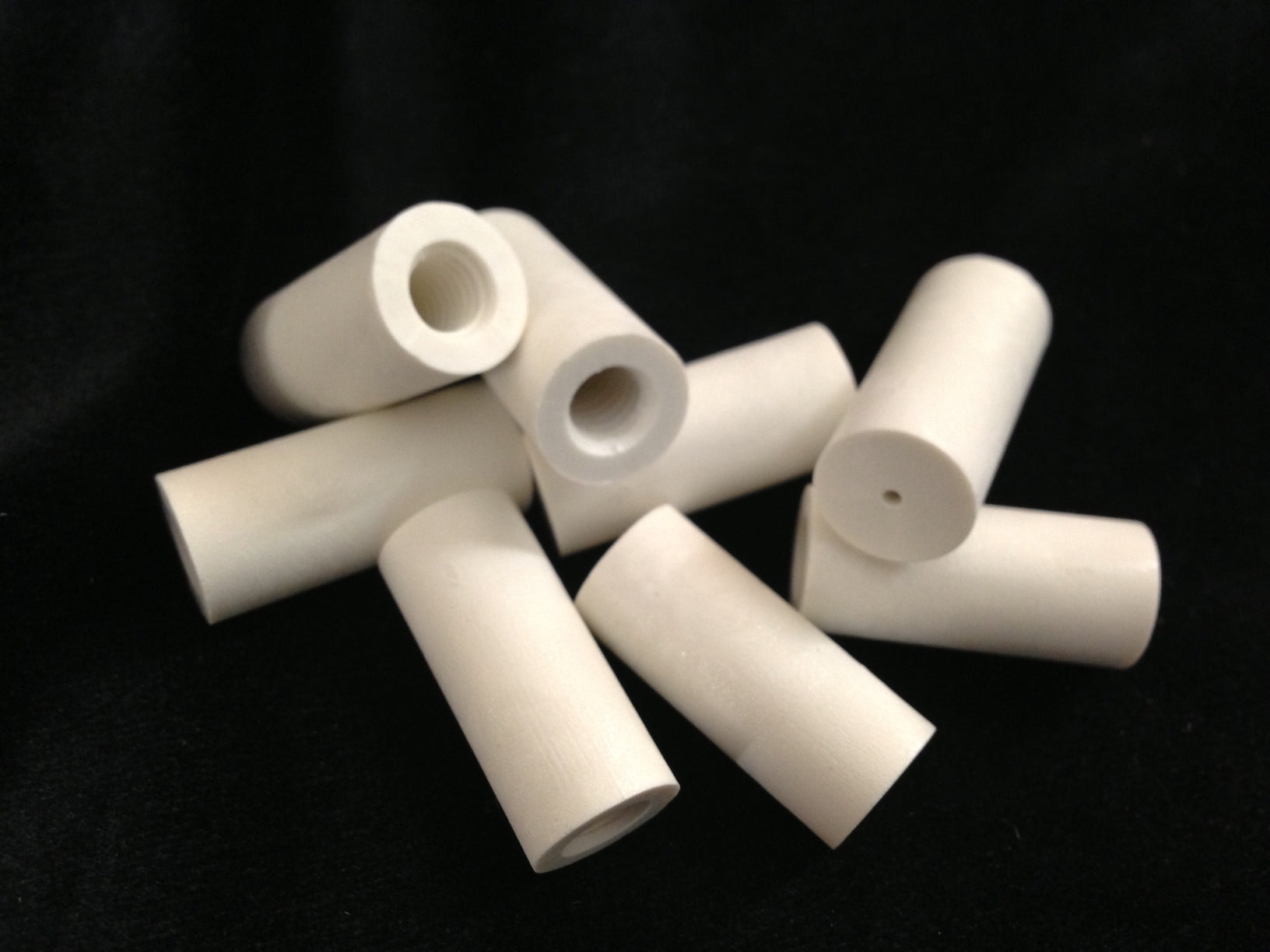 Ivory Colored Threaded Ferrules – Cue Components