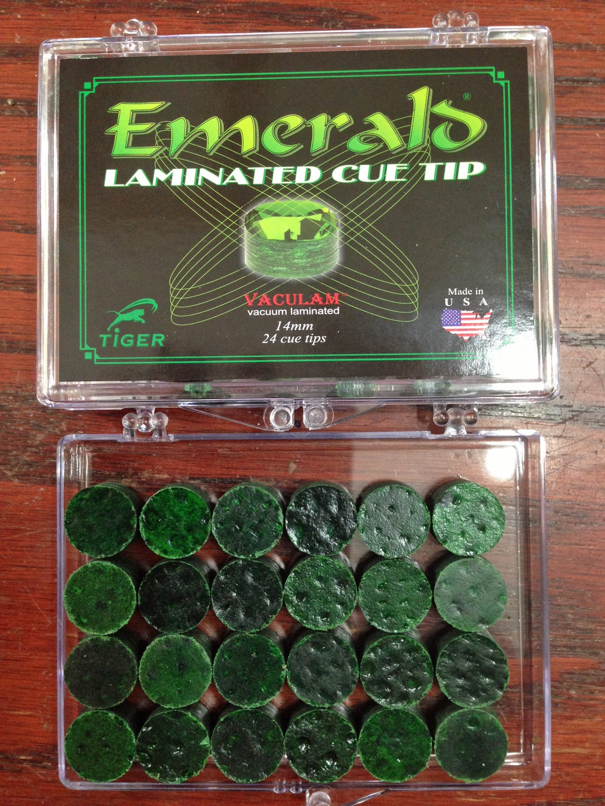 Tiger Emerald Cue Tips